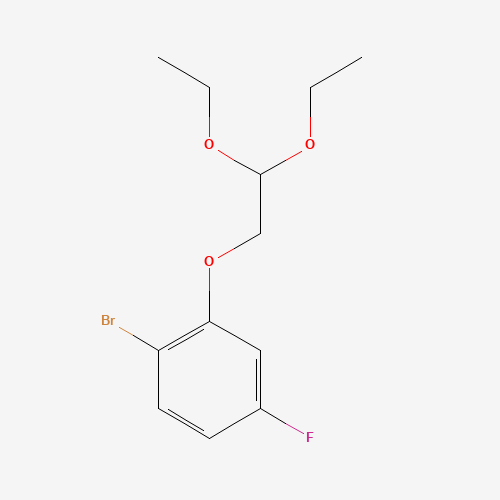 1-bromo-2-(2,2-diethoxyethoxy)-4-fluorobenzene (CAS: 253429-30-0) - Related Chemical Product