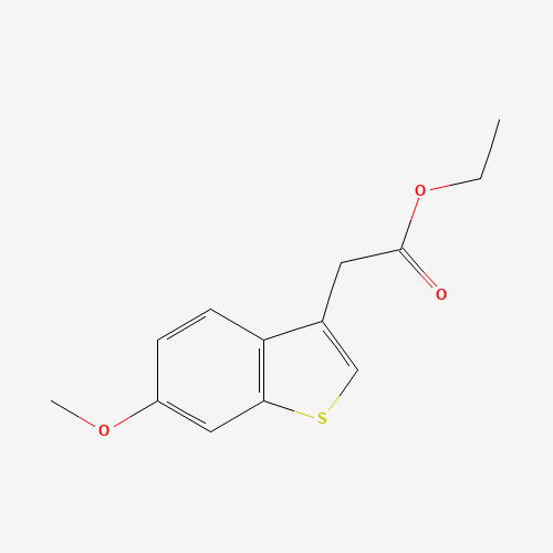 ethyl 2-(6-methoxy-1-benzothiophen-3-yl)acetate (CAS: 16769-00-9) - Related Chemical Product
