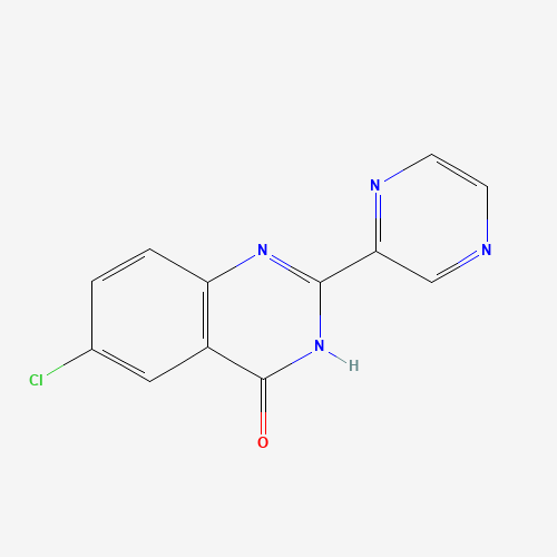 6-chloro-2-pyrazin-2-yl-1H-quinazolin-4-one (CAS: 1417302-06-7) - Related Chemical Product