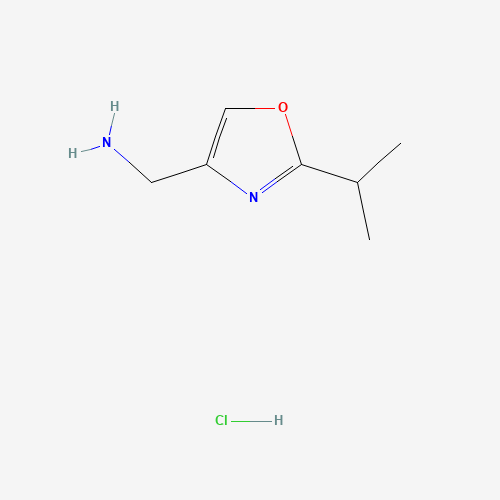 (2-propan-2-yl-1,3-oxazol-4-yl)methanamine;hydrochloride (CAS: 1052546-96-9) - Related Chemical Product