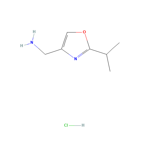 (2-propan-2-yl-1,3-oxazol-4-yl)methanamine;hydrochloride (CAS: 1052546-96-9) - Related Chemical Product