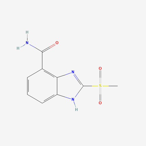 2-methylsulfonyl-1H-benzimidazole-4-carboxamide (CAS: 636574-48-6) - Related Chemical Product