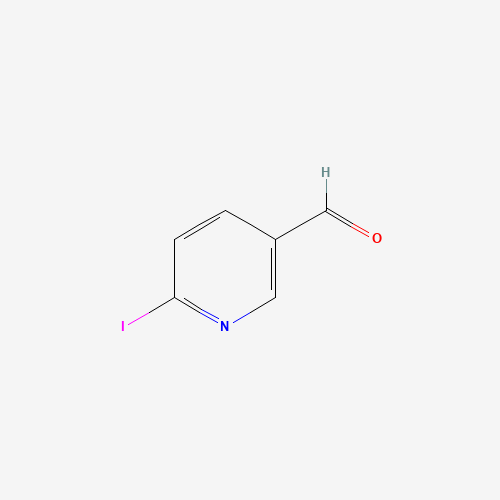 6-iodopyridine-3-carbaldehyde (CAS: 817618-55-6) - Chemical Structure and Molecular Formula 