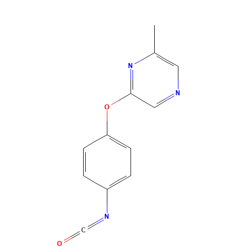 2-(4-isocyanatophenoxy)-6-methylpyrazine (CAS: 921938-98-9) - Related Chemical Product
