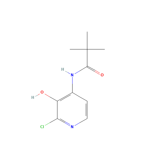 N-(2-chloro-3-hydroxypyridin-4-yl)-2,2-dimethylpropanamide (CAS: 1021339-26-3) - Related Chemical Product