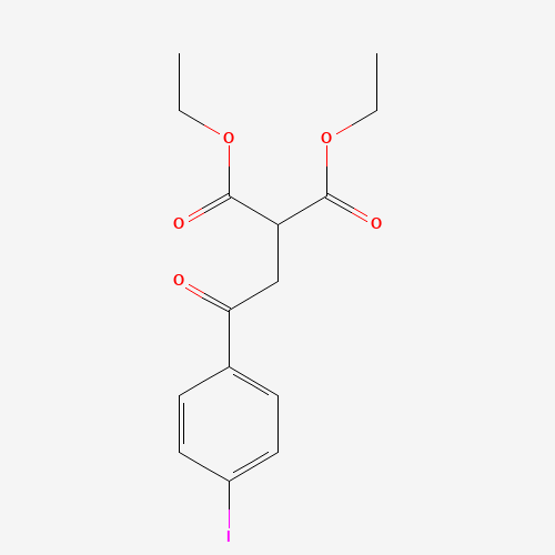 diethyl 2-[2-(4-iodophenyl)-2-oxoethyl]propanedioate (CAS: 851527-35-0) - Related Chemical Product