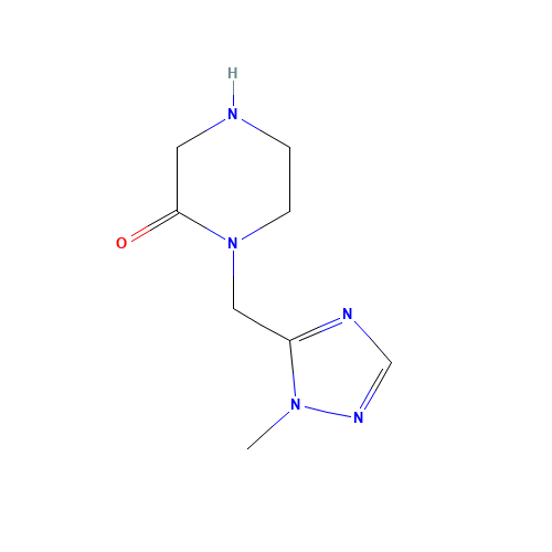 1-[(2-methyl-1,2,4-triazol-3-yl)methyl]piperazin-2-one (CAS: 374795-50-3) - Related Chemical Product