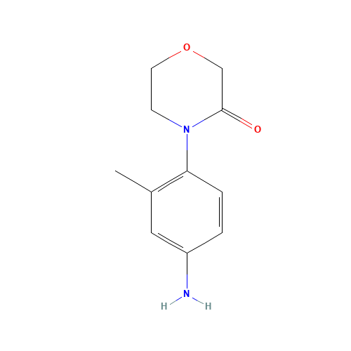 4-(4-amino-2-methylphenyl)morpholin-3-one (CAS: 482308-10-1) - Related Chemical Product