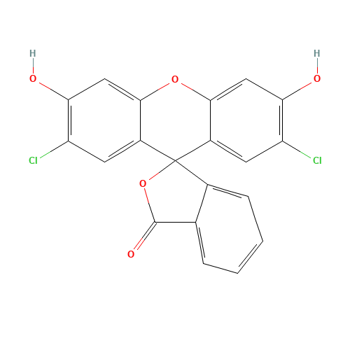 2',7'-dichloro-3',6'-dihydroxyspiro[2-benzofuran-3,9'-xanthene]-1-one (CAS: 76-54-0) - Related Chemical Product
