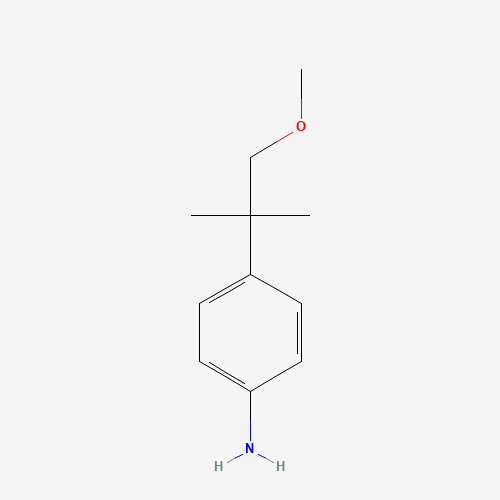 4-(1-methoxy-2-methylpropan-2-yl)aniline (CAS: 1021439-70-2) - Related Chemical Product