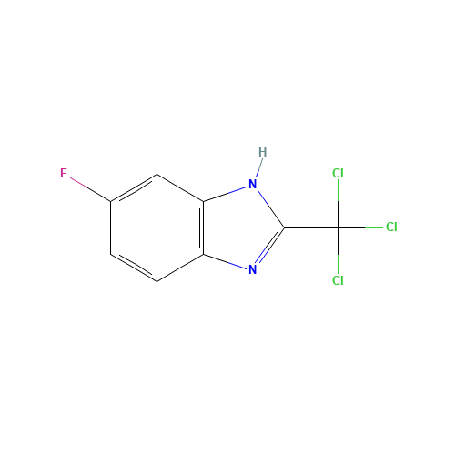 6-fluoro-2-(trichloromethyl)-1H-benzimidazole (CAS: 673487-34-8) - Related Chemical Product