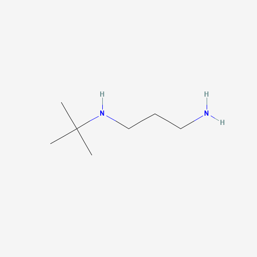 N'-tert-butylpropane-1,3-diamine (CAS: 52198-64-8) - Chemical Structure and Molecular Formula 