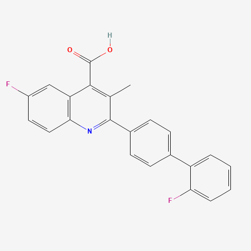 6-fluoro-2-[4-(2-fluorophenyl)phenyl]-3-methylquinoline-4-carboxylic acid (CAS: 96187-53-0) - Related Chemical Product