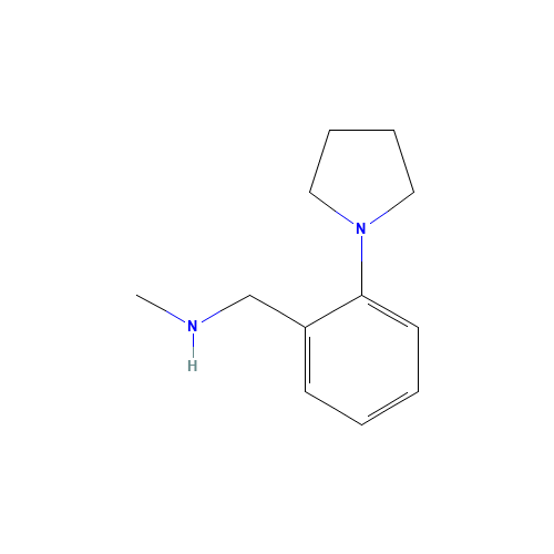 N-methyl-1-(2-pyrrolidin-1-ylphenyl)methanamine (CAS: 871217-37-7) - Related Chemical Product