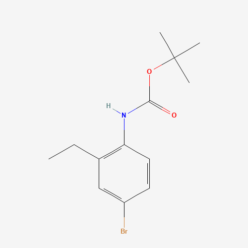 tert-butyl N-(4-bromo-2-ethylphenyl)carbamate (CAS: 1449669-75-3) - Related Chemical Product