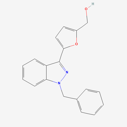 [5-(1-benzylindazol-3-yl)furan-2-yl]methanol (CAS: 170632-47-0) - Related Chemical Product
