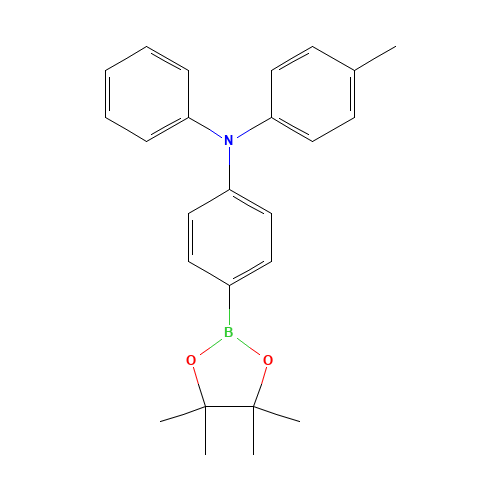N-(4-methylphenyl)-N-phenyl-4-(4,4,5,5-tetramethyl-1,3,2-dioxaborolan-2-yl)aniline (CAS: 908120-28-5) - Related Chemical Product