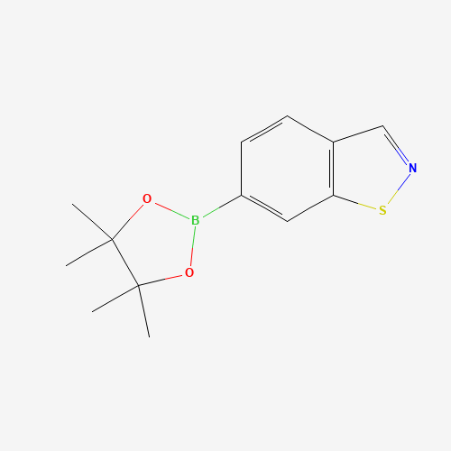 6-(4,4,5,5-tetramethyl-1,3,2-dioxaborolan-2-yl)-1,2-benzothiazole (CAS: 1104071-55-7) - Related Chemical Product