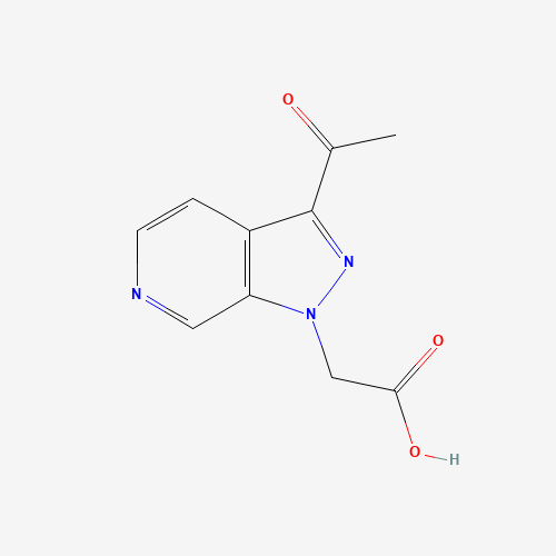 2-(3-acetylpyrazolo[3,4-c]pyridin-1-yl)acetic acid (CAS: 1386457-41-5) - Related Chemical Product