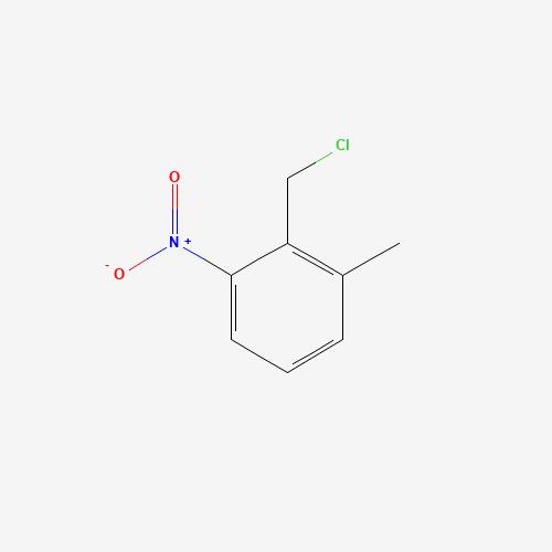 2-(chloromethyl)-1-methyl-3-nitrobenzene (CAS: 54915-42-3) - Chemical Structure and Molecular Formula 