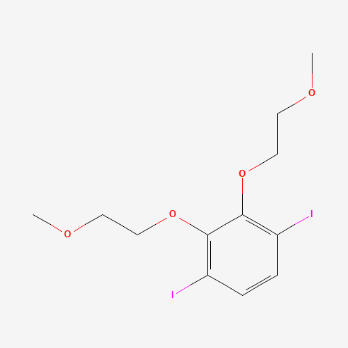 1,4-diiodo-2,3-bis(2-methoxyethoxy)benzene (CAS: 1228672-15-8) - Related Chemical Product