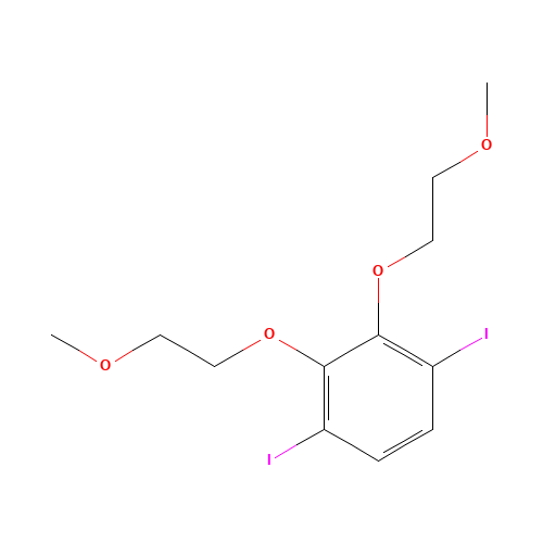 1,4-diiodo-2,3-bis(2-methoxyethoxy)benzene (CAS: 1228672-15-8) - Related Chemical Product