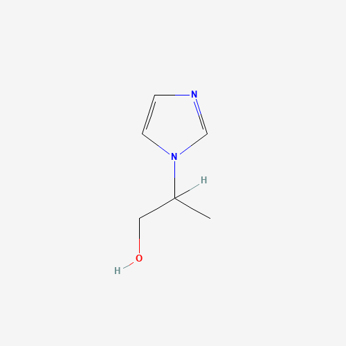 2-imidazol-1-ylpropan-1-ol (CAS: 191725-72-1) - Chemical Structure and Molecular Formula 