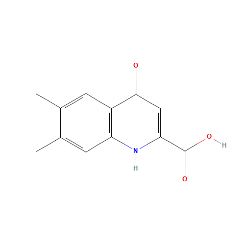 6,7-dimethyl-4-oxo-1H-quinoline-2-carboxylic acid (CAS: 36303-11-4) - Related Chemical Product