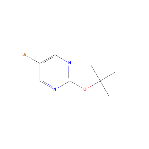 5-bromo-2-[(2-methylpropan-2-yl)oxy]pyrimidine (CAS: 121487-13-6) - Related Chemical Product