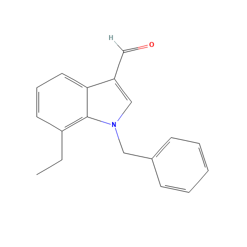 1-benzyl-7-ethylindole-3-carbaldehyde (CAS: 593236-91-0) - Related Chemical Product