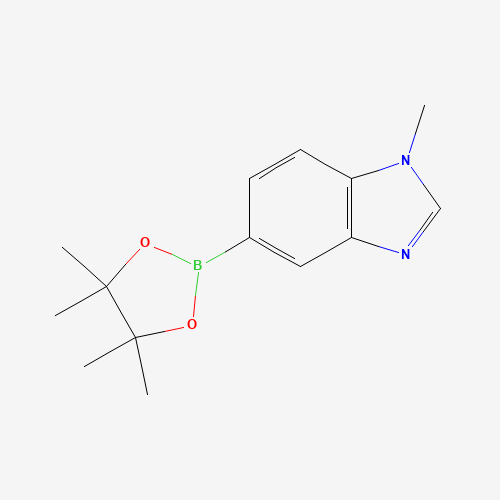 1-methyl-5-(4,4,5,5-tetramethyl-1,3,2-dioxaborolan-2-yl)benzimidazole (CAS: 1107627-02-0) - Related Chemical Product