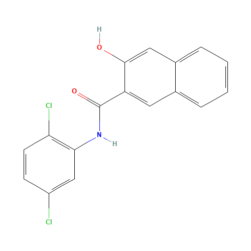 N-(2,5-dichlorophenyl)-3-hydroxynaphthalene-2-carboxamide (CAS: 59192-05-1) - Related Chemical Product