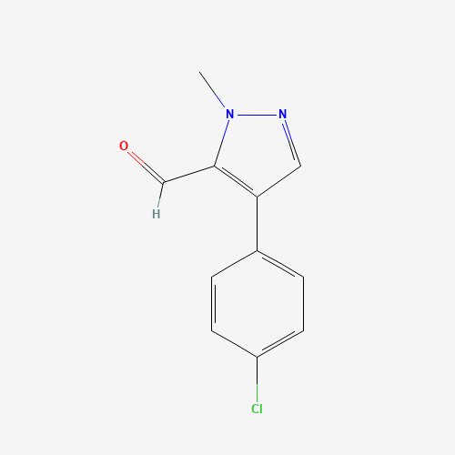 4-(4-chlorophenyl)-2-methylpyrazole-3-carbaldehyde (CAS: 1228838-16-1) - Related Chemical Product