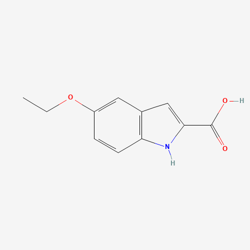 5-ethoxy-1H-indole-2-carboxylic acid (CAS: 93476-60-9) - Chemical Structure and Molecular Formula 