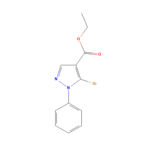ethyl 5-bromo-1-phenylpyrazole-4-carboxylate (CAS: 98534-71-5) - Related Chemical Product