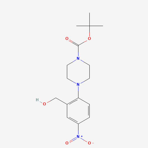 tert-butyl 4-[2-(hydroxymethyl)-4-nitrophenyl]piperazine-1-carboxylate (CAS: 955369-05-8) - Related Chemical Product