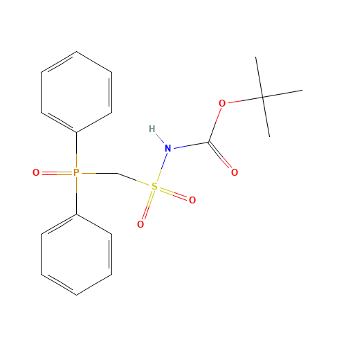 tert-butyl N-(diphenylphosphorylmethylsulfonyl)carbamate (CAS: 410529-86-1) - Related Chemical Product