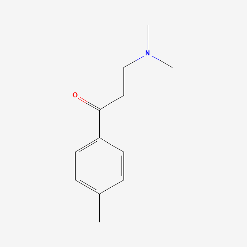 3-(dimethylamino)-1-(4-methylphenyl)propan-1-one (CAS: 13552-47-1) - Chemical Structure and Molecular Formula 
