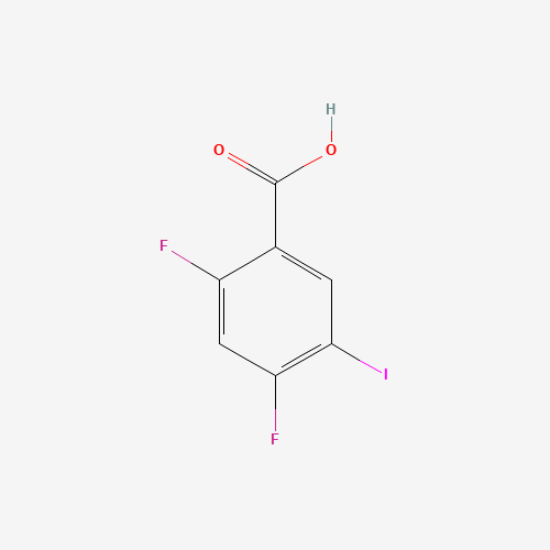 2,4-difluoro-5-iodobenzoic acid (CAS: 161531-51-7) - Related Chemical Product