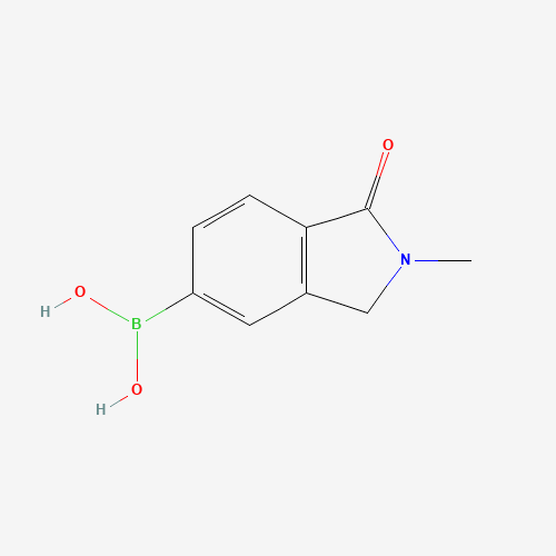 (2-methyl-1-oxo-3H-isoindol-5-yl)boronic acid (CAS: 1190875-38-7) - Related Chemical Product