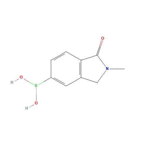 (2-methyl-1-oxo-3H-isoindol-5-yl)boronic acid (CAS: 1190875-38-7) - Related Chemical Product