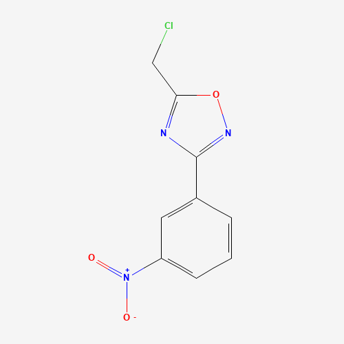 5-(chloromethyl)-3-(3-nitrophenyl)-1,2,4-oxadiazole (CAS: 6595-78-4) - Related Chemical Product