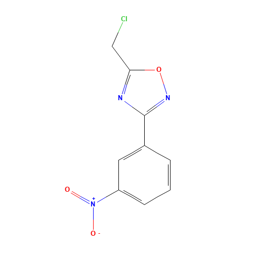 5-(chloromethyl)-3-(3-nitrophenyl)-1,2,4-oxadiazole (CAS: 6595-78-4) - Related Chemical Product