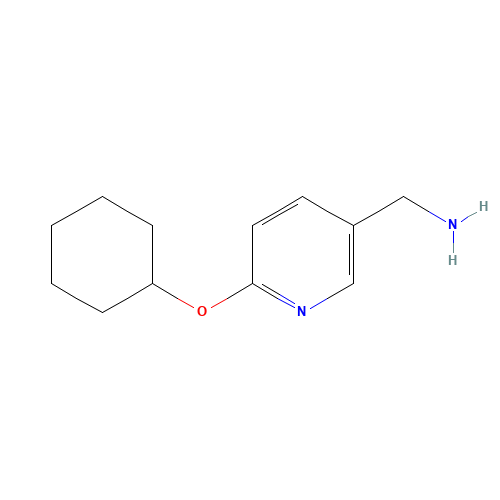 (6-cyclohexyloxypyridin-3-yl)methanamine (CAS: 928648-57-1) - Related Chemical Product