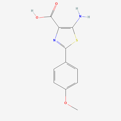 5-amino-2-(4-methoxyphenyl)-1,3-thiazole-4-carboxylic acid (CAS: 887248-46-6) - Related Chemical Product