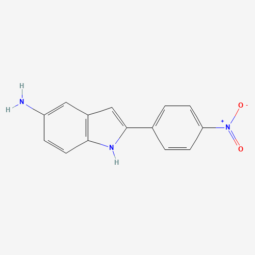 2-(4-nitrophenyl)-1H-indol-5-amine (CAS: 1056148-48-1) - Related Chemical Product