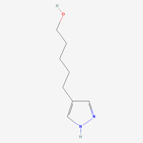 5-(1H-pyrazol-4-yl)pentan-1-ol (CAS: 10599-09-4) - Related Chemical Product