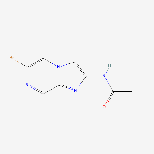N-(6-bromoimidazo[1,2-a]pyrazin-2-yl)acetamide (CAS: 1162681-05-1) - Related Chemical Product