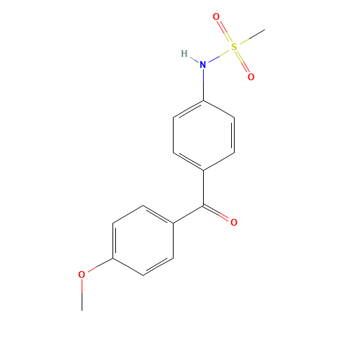 N-[4-(4-methoxybenzoyl)phenyl]methanesulfonamide (CAS: 843662-63-5) - Related Chemical Product