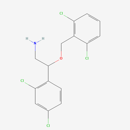 2-(2,4-dichlorophenyl)-2-[(2,6-dichlorophenyl)methoxy]ethanamine (CAS: 1305320-62-0) - Related Chemical Product